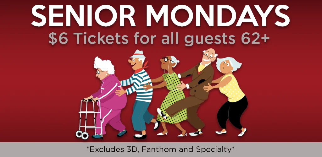 Senior Mondays Promo Image